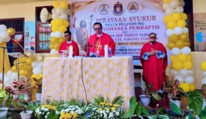 SD Katolik 1 St. Yohanes Tomohon Awali Rangkaian Yubileum 150 Tahun dengan Misa Syukur