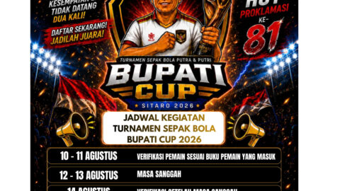Bupati Cup Sitaro 2026 Segera Bergulir, 24 Tim Zona Siau Lolos Verifikasi