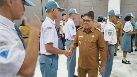 Paskibraka Sitaro 2026 Resmi Ditutup, Pesan Plt Bupati: Kibarkan Nama Baik Sitaro
