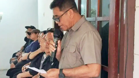 Plt Bupati Sitaro Sampaikan Duka, Hadir Langsung di Rumah Keluarga Salindeho-Gonggalang