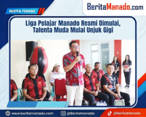 Liga Pelajar Manado Resmi Dimulai, Talenta Muda Mulai Unjuk Gigi