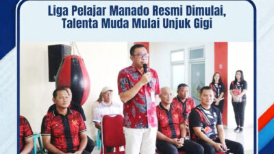 Liga Pelajar Manado Resmi Dimulai, Talenta Muda Mulai Unjuk Gigi