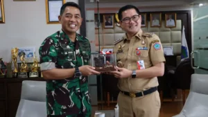 Joune Ganda dan Danlanud Sam Ratulangi Perkuat Sinergi, El Nino Jadi Perhatian Bersama