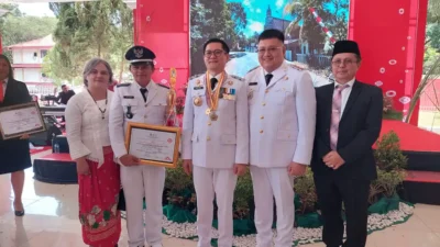 Tunjang Likupang Tourism Festival 2026, Desa Kokoleh Satu Buktikan Kekompakan Lewat Juara 1 Lomba Kebersihan