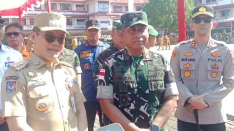 Bupati Joune Ganda: Kehadiran Danrem 131/Santiago Jadi Semangat Tangani Karhutla di Minahasa Utara