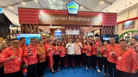 AOE 2026 Jadi Panggung Dagang Daerah, Joune Ganda Dorong Potensi Minahasa Utara Tembus Pasar Global