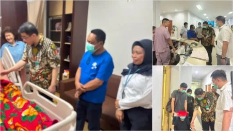 Komitmen Tak Kenal Libur: Dirut RSUP Kandou Keliling Ruang Perawatan Pastikan Standar Mutu