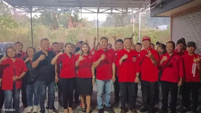 Panaskan Mesin Partai, DPC PDIP Minahasa Kawal Musran Serentak 8 Desa di Pineleng