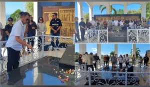 Maknai Semangat Pengabdian Pendahulu, FISIP Unsrat Ziarah ke Makam Mantan Dekan di Dies Natalis ke-62