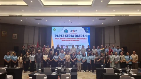 15 LP3KD se-Sulut Siap Sukseskan Pesparani 2027