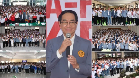 Resmi Dimulai! Unsrat Sambut Ribuan Maba Lewat PKKMB 2026, Ini Pesan Penting Pimpinan Kampus