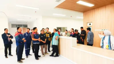 Perkuat Rujukan Indonesia Timur, Dirjen Keslan Kemenkes Cek Progres Gedung Kanker RSUP Kandou