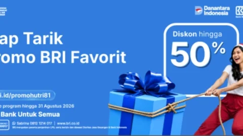 Ini Daftar Promo Spesial BRI di Momen HUT Ke-81 RI