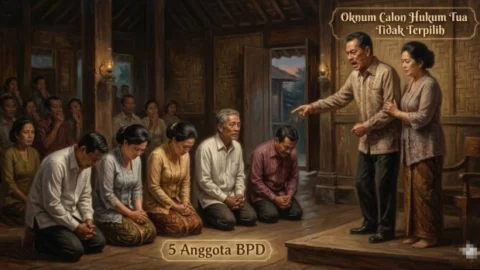Diduga Ditekan Calon Kalah, BPD Desa Wineru Kakas Disinyalir Sengaja Tahan Laporan Hasil Pilhut