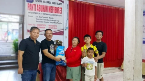 Tali Kasih Kapolda Irjen Pol Roycke Langie, Bantuan Beras Diantar Langsung ke 20 Panti di Sulut