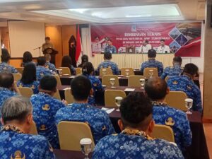Buka Bimtek Penilaian Maturitas SPIP Terintegrasi, Ini yang Ditekankan Wali Kota Manado Andrei Angouw
