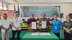 FIPP UNIMA dan KPID Sulut Teken MoA, Mahasiswa Baru Antusias Ikuti Kuliah Umum Literasi Penyiaran