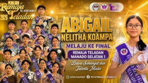 Abigail Nelitha Koampa Melaju ke Final Remaja Teladan Manado Selatan 1, Bawa Semangat dan Talenta Muda