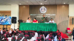 KPID Sulut Ajak Mahasiswa Baru FH Unsrat Bijak Memilih Siaran dan Cegah Hoaks
