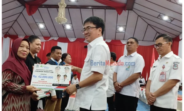 22.220 Pekerja Jadi Sasaran Perlindungan, Agen Perisai Kota Manado Diperkuat