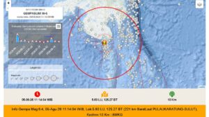 Gempa M6,5 Guncang Filipina, Getarannya Sampai Sangihe-Talaud! BMKG: Sempat M6,4, Ini Update Terbarunya