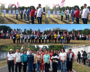 Hengky Honandar Resmi Buka Merdeka Fun Walk, Gerakan 1.000 Bendera Merah Putih Kobarkan Semangat HUT RI ke-81 di Bitung