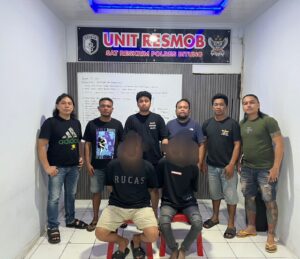 Kurang dari 24 Jam! URC Resmob Polres Bitung Bekuk dua Terduga Pelaku Penganiayaan di Batu Putih