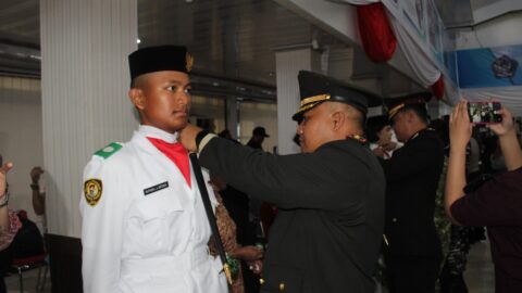 Paskibraka Bitung Dikukuhkan, Dandim Dewa Made DJ Titip Pesan Tegas soal Amanah dan Nasionalisme