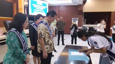 39 Anak Dikukuhkan Jadi Pengurus FAD Bitung, Hengky Honandar: Jangan Diam Saat Kekerasan Terjadi
