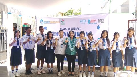 Ellen Honandar Sondakh Buka Literasi Generasi Bintang, Dorong Anak Bitung Gemar Membaca dan Berani Bermimpi