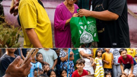 HUT ke-81 RI Makin Meriah, Warga Bitung Timur Gelar Lomba Rakyat hingga Aksi Sosial Bagikan Sembako