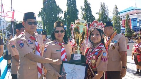 HUT Pramuka ke-65, Hengky Honandar Pacu Generasi Muda Bitung Jadi Motor Swasembada Pangan Menuju Indonesia Emas