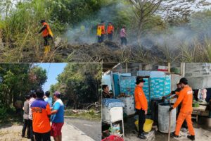 BPBD Bitung Bergerak Cepat, Air Bersih Disalurkan, Pohon Rawan Dipangkas, Karhutla Ditangani