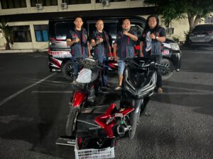 Polres Bitung Ungkap Curanmor, Tiga Anak Diamankan dan 2 Honda Vario Disita