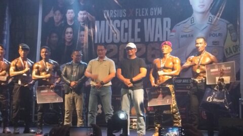 Kapolres Bitung Buka Muscle War 2026, Serukan Generasi Muda Jauhi Narkoba dan Raih Prestasi