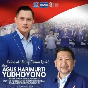 Mor Bastiaan Ucapkan Selamat ulang Tahun untuk AHY: Kepemimpinan yang Merangkul Jadi Kekuatan Demokrat