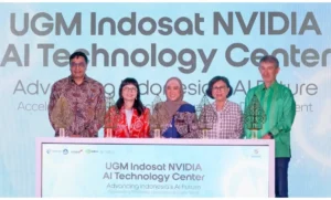 UGM, Indosat, NVIDIA, dan Kemkomdigi Resmikan Pusat Teknologi AI