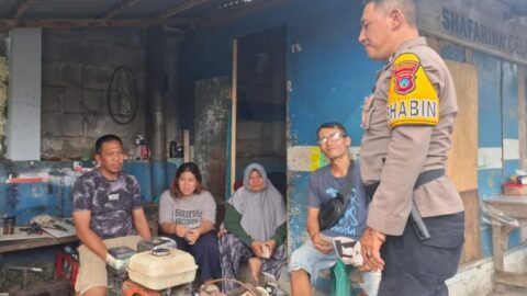 Polsek Singkil Ajak Warga Bersama Jaga Kamtibmas