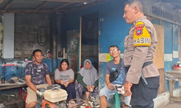 Polsek Singkil Ajak Warga Bersama Jaga Kamtibmas