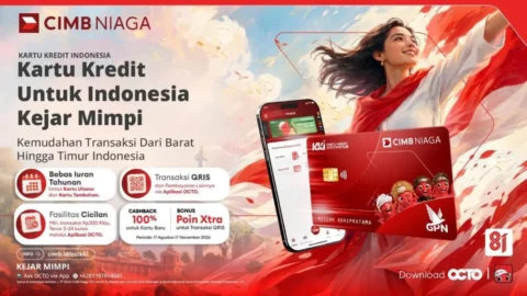 KKI Ritel CIMB Niaga Hadir, Bebas Iuran Tahunan