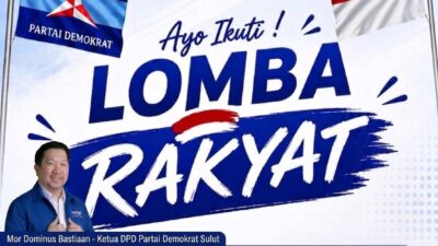 Demokrat Sulut Siapkan Lomba Rakyat pada 23 Agustus
