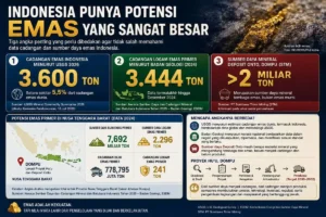 Indonesia Punya 3.600 Ton Cadangan Emas, Apa Hubungannya dengan Dompu?