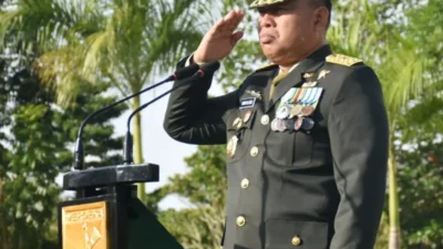 Peringati HUT Ke-81 RI, Kasdam XIII/Merdeka Perkokoh Komitmen Pengabdian