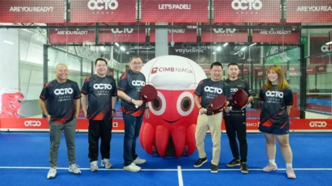 OCTO Arena by CIMB Niaga Padukan Padel dan Lifestyle