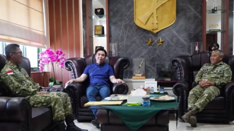 Pangdam XIII/Merdeka Terima Bupati Sangihe, Sinergi Pembangunan Diperkuat