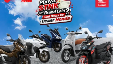 Promo Honda Agustus 2026, Upgrade Motor Cukup Bawa STNK
