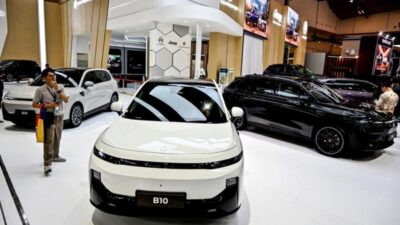 Penjualan Mobil Merek China Capai Hampir 100.000 Unit