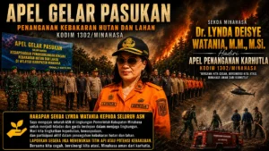 Karhutla Ancam Minahasa, Lynda Watania Tekankan Pencegahan Dini dan Respons Cepat
