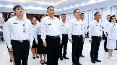 Lantik 56 Pejabat, Bupati Robby Dondokambey Tegaskan Jabatan Harus Berujung pada Kerja Nyata