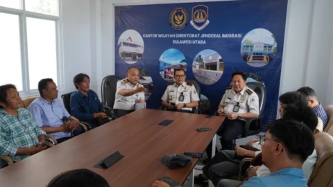 Hadapi Tantangan Perbatasan, Imigrasi Sulut Perkuat Kolaborasi dengan Media